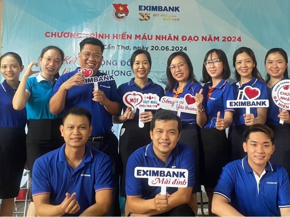 ហិរញ្ញវត្ថុ - ធនាគារ - Eximbank រៀបចំពិធីបុណ្យបរិច្ចាគឈាម 