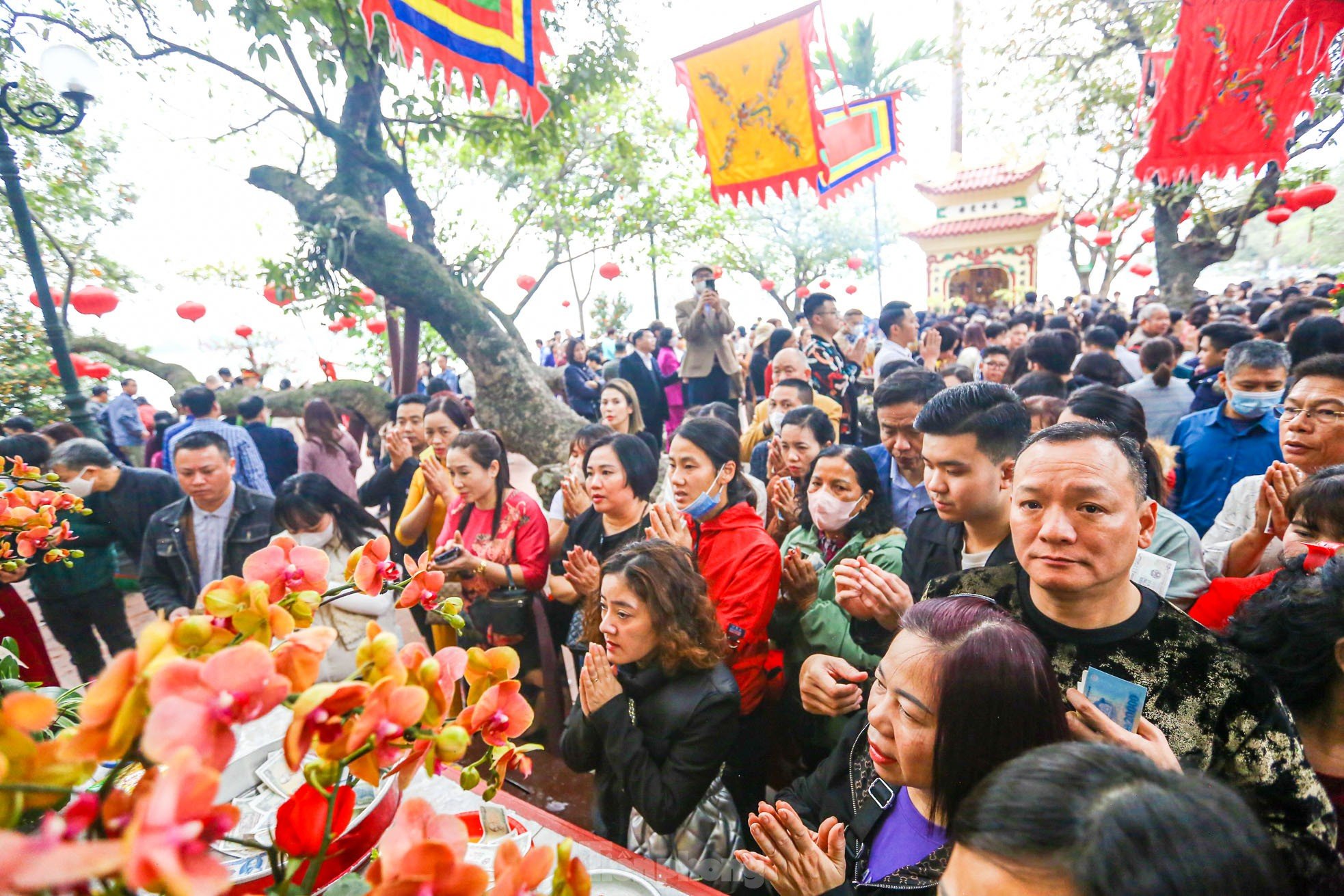 Cashless parking fee collection, no more waiting for hours at Tay Ho Palace during Tet holiday photo 3