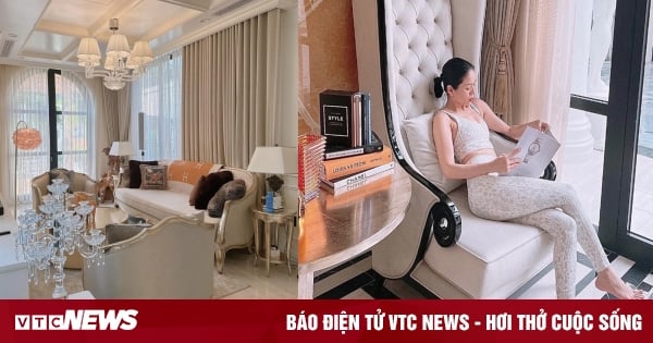 Inside the luxurious 600m2 villa of 'beautiful sister' Le Quyen in Ho Chi Minh City