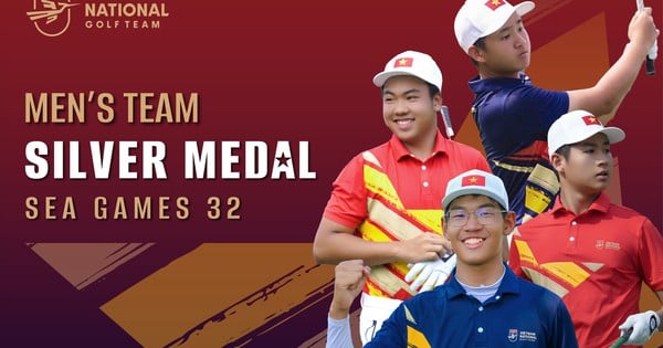 Les jeunes talents du golf vietnamien continuent de remporter des médailles d'argent historiques en équipe