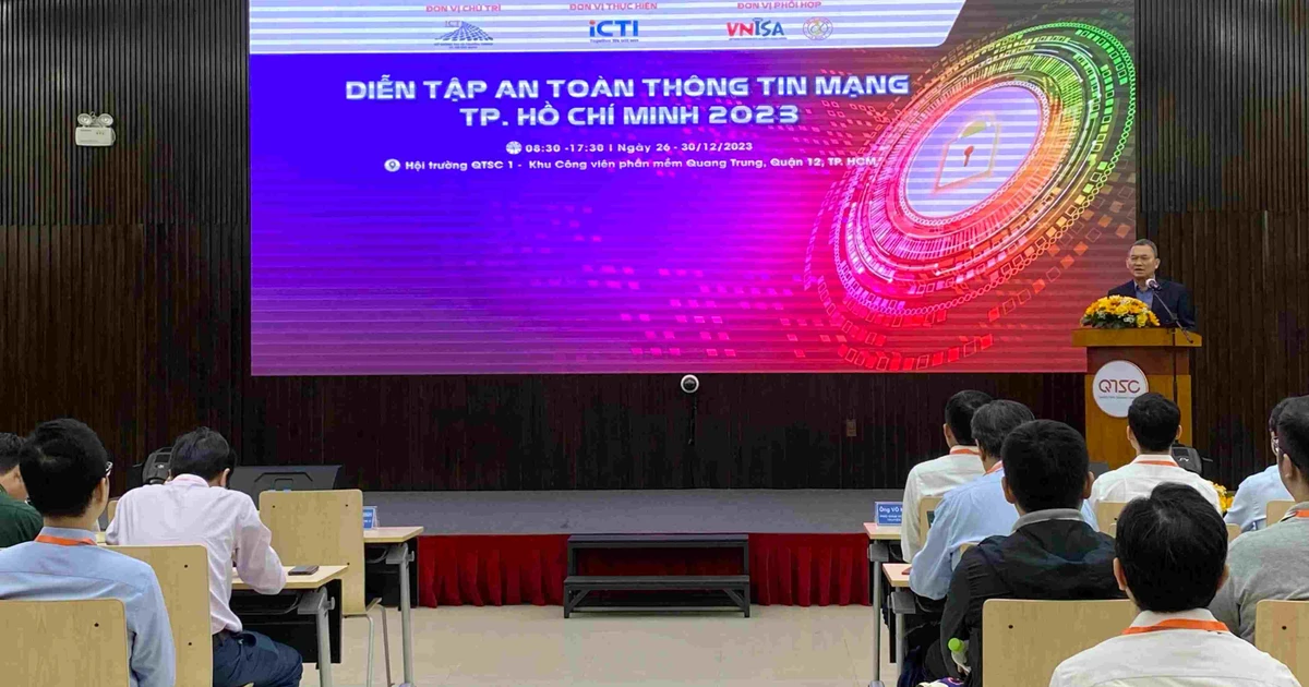 Diễn tập an toàn thông tin mạng TPHCM năm 2023