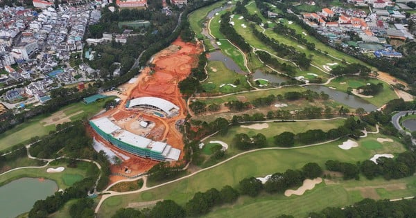 Demande d'arrêt de la construction du bâtiment du club de golf à Cu Hill, Da Lat