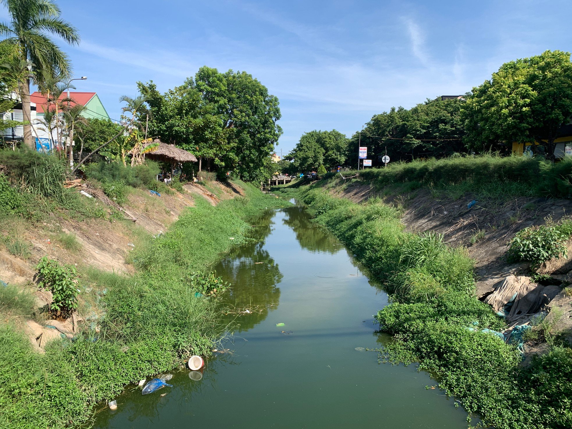 Polluting open canal in Da Nang invested more than 105 billion VND to build park photo 1