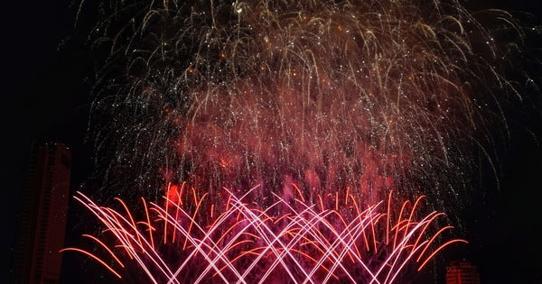 Khanh Hoa lanzará fuegos artificiales durante 15 minutos para dar la bienvenida al nuevo año 2025