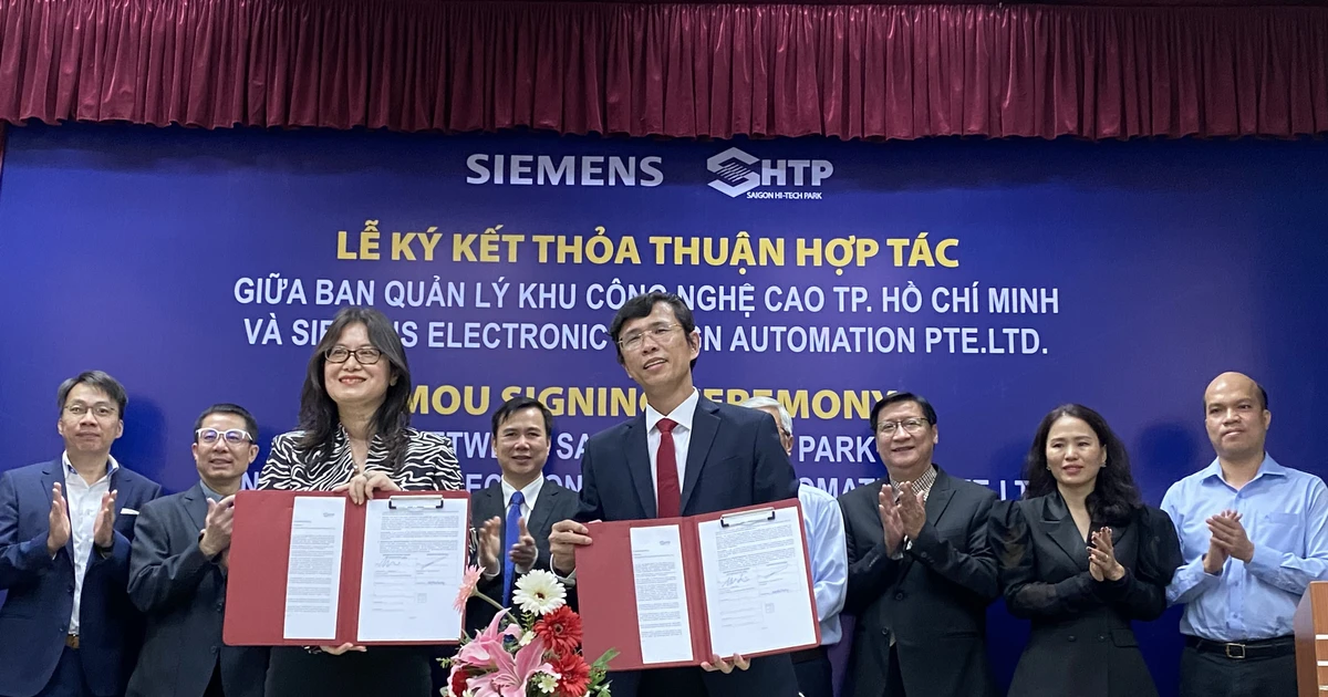 Khu Công nghệ cao TPHCM và Siemens hợp tác đào tạo nhân lực ngành vi mạch bán dẫn