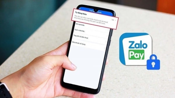 Comment ajuster le temps de verrouillage de ZaloPay pour garantir la sécurité du compte