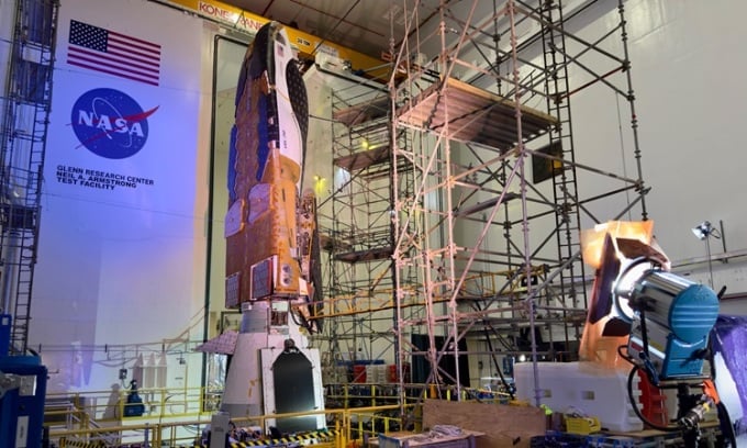 L'avion spatial Dream Chaser au centre d'essai de Neil Armstrong. Photo : Josh Dinner/Space.com