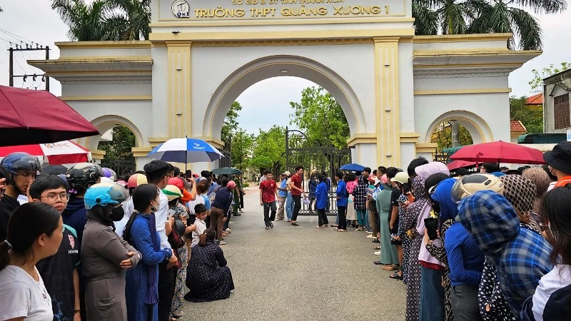 Thanh Hoa fehlten am ersten Tag der High-School-Abschlussprüfung 2024 439 Kandidaten