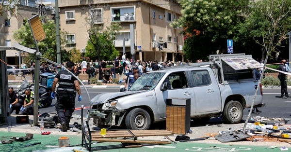 Tông xe, tấn công dao ở Tel Aviv sau chiến dịch quân sự của Israel