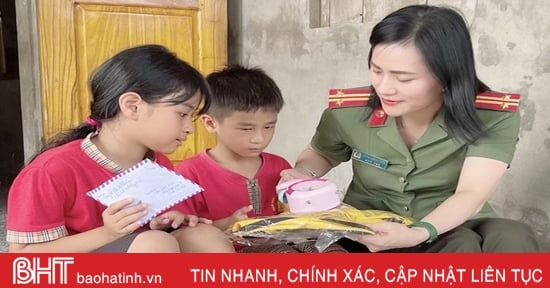 Great significance from the "Godmother" program of the Ha Tinh Police Women's Association