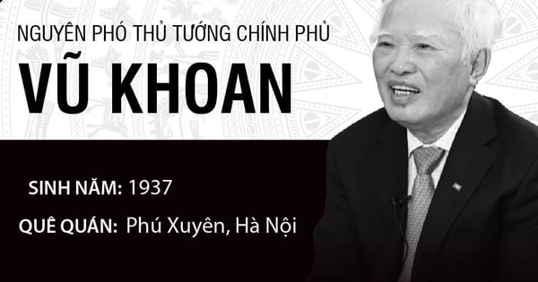 Working process of former Deputy Prime Minister Vu Khoan