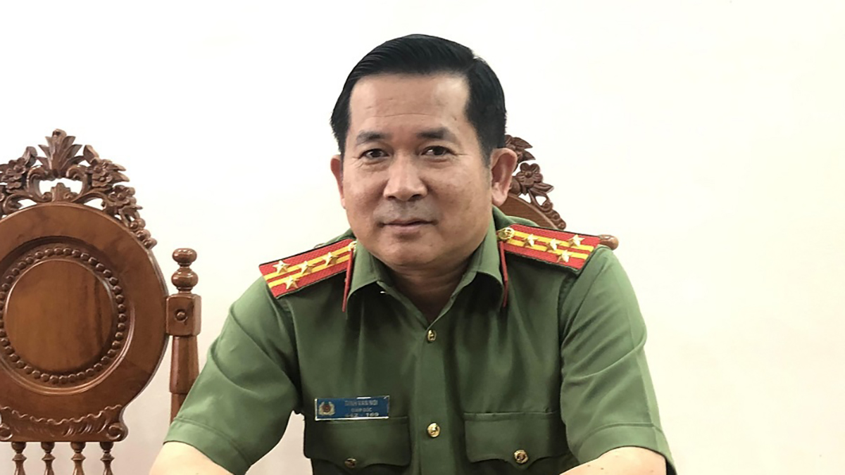 Major General Dinh Van Noi is the Director of the Internal Political Security Department.