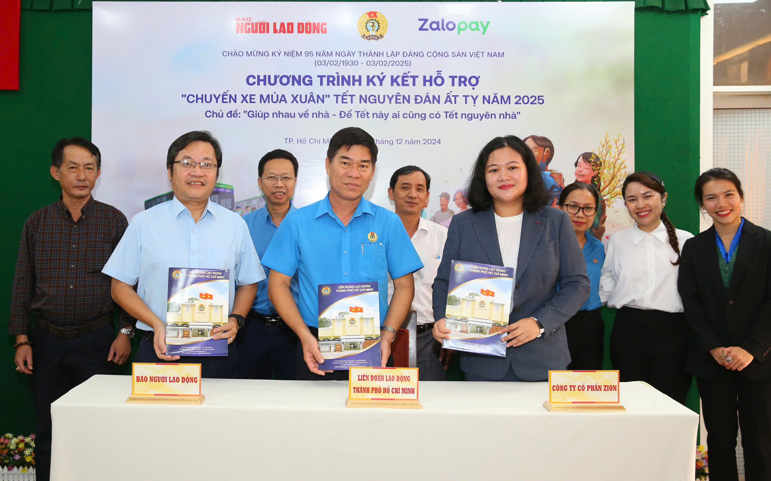 Tin tức doanh nghiệp-Zalopay đồng hành cùng chương trình “Chuyến xe mùa Xuân” 2025