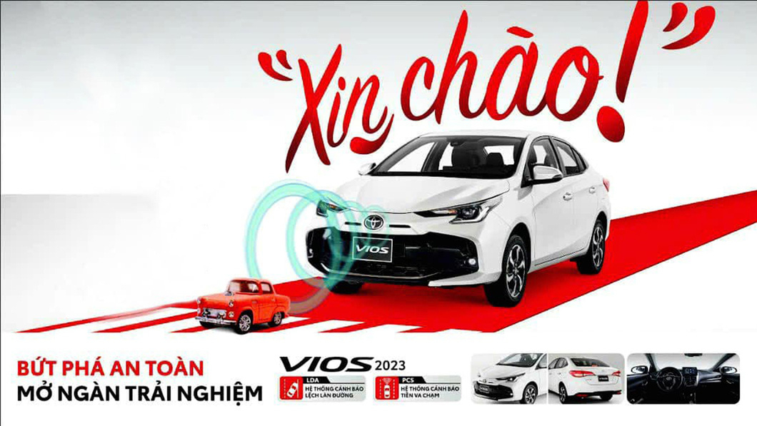 Toyota Vios 2023 electric car before official launch date in Vietnam picture 1