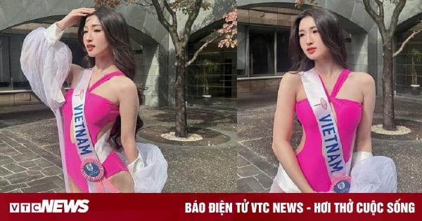 Á hậu Phương Nhi khoe bộ ảnh bikini trước thềm chung kết Miss International