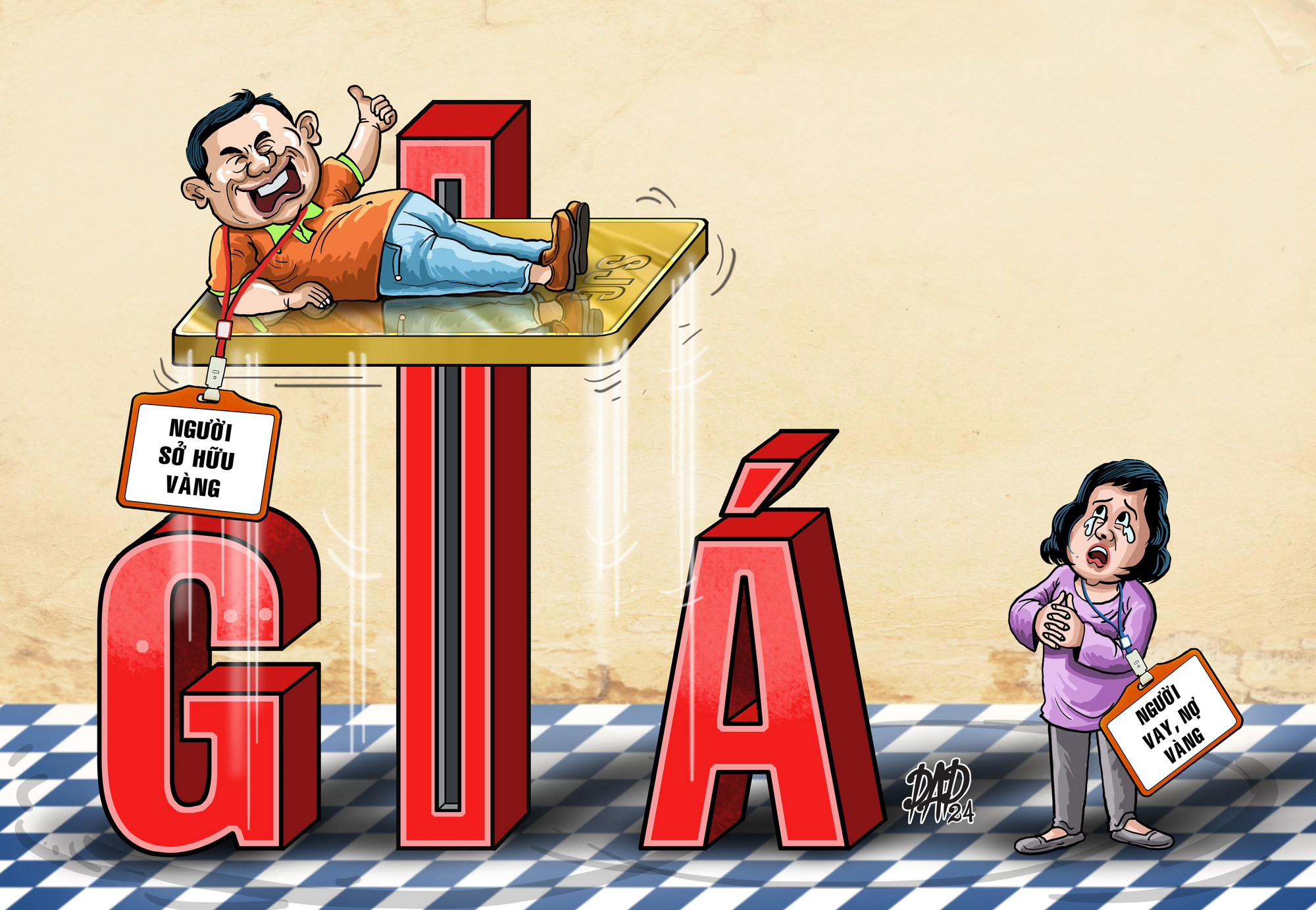 Vàng và lời nguyền tên 