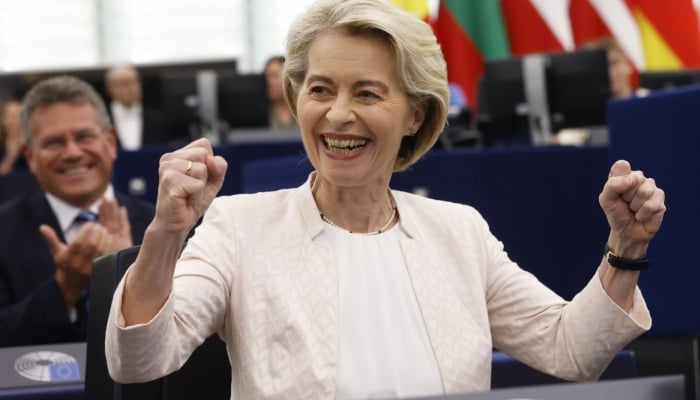 Von der Leyen reelegida presidenta de la Comisión Europea, promete reforzar la defensa