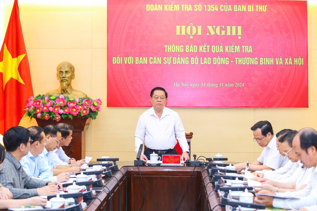 Ban Bí thư thông báo kết quả kiểm tra tại Bộ LĐ-TBXH - 1