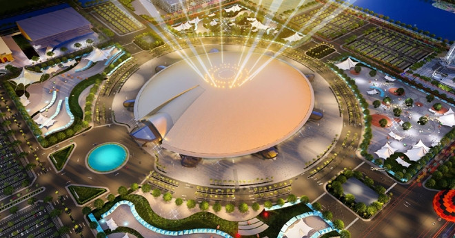 Die Fertigstellung des National Exhibition and Fair Center wird für Juli 2025 erwartet