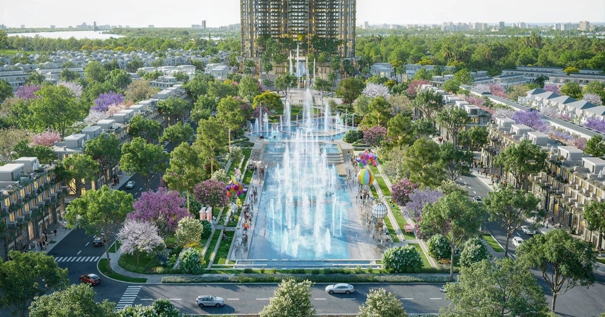 Ecopark launches square townhouses with the most expensive location in Eco Central Park