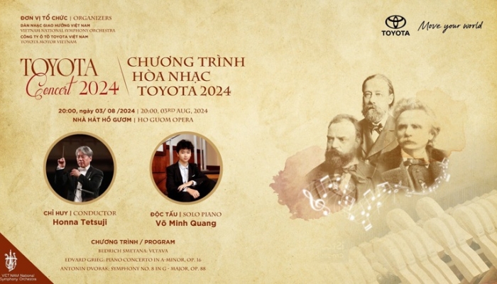 Hòa nhạc Toyota 2024 đến với khán giả Hà Nội
