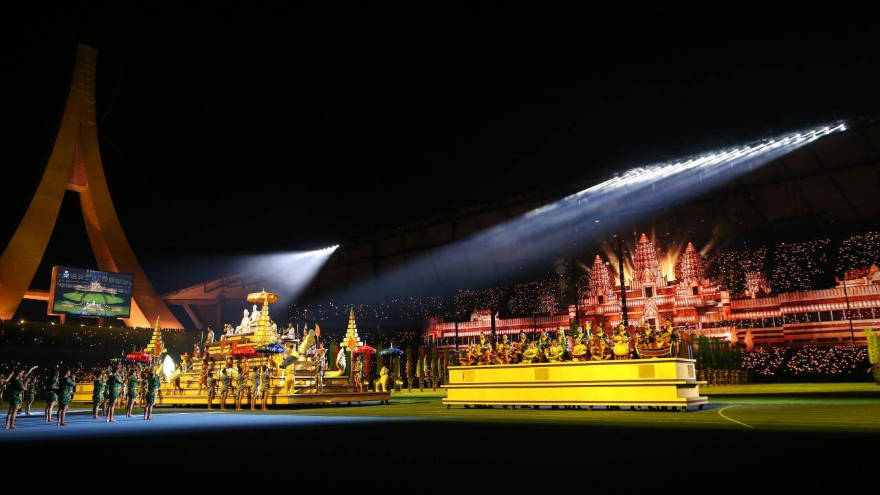 ตื่นตาตื่นใจไปกับการแสดงสุดตระการตาในพิธีเปิดการแข่งขันกีฬาซีเกมส์ ครั้งที่ 32