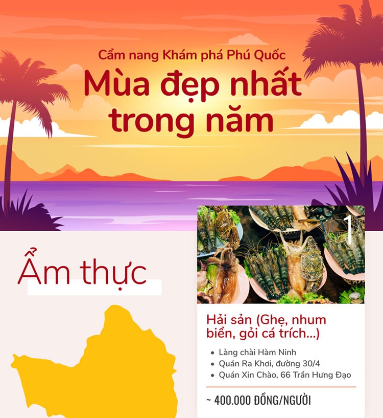 Guide to discover Phu Quoc in the most beautiful season of the year