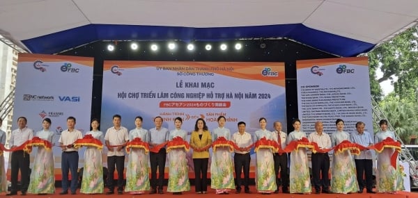 Hanoi City Supporting Industry Fair 2024 officially opens