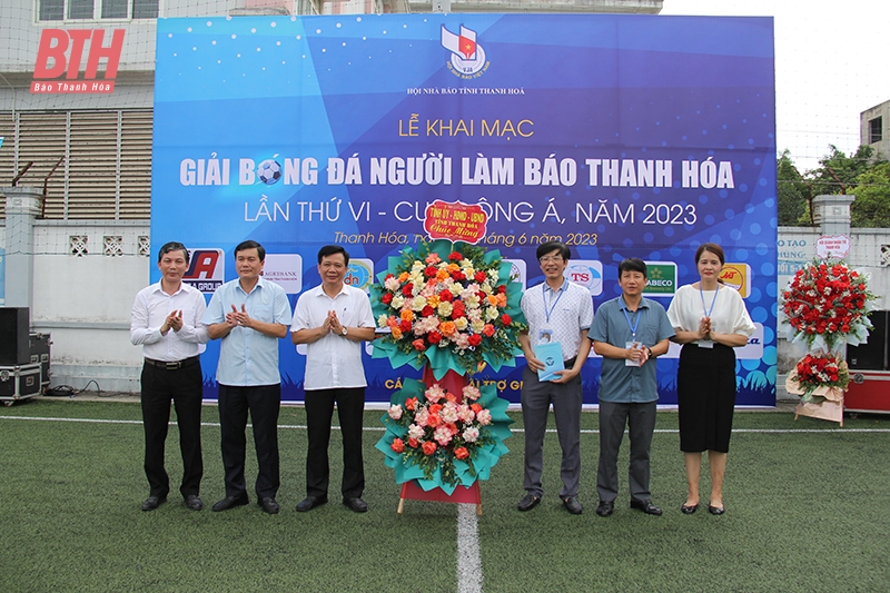 Inauguración del VI Torneo de Fútbol de Periodistas Thanh Hoa - Copa de Asia Oriental 2023