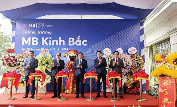 Opening of Military Bank Kinh Bac branch