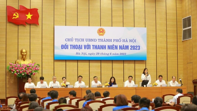 Chủ tịch UBND Thành phố Hà Nội sẽ đối thoại với thanh niên