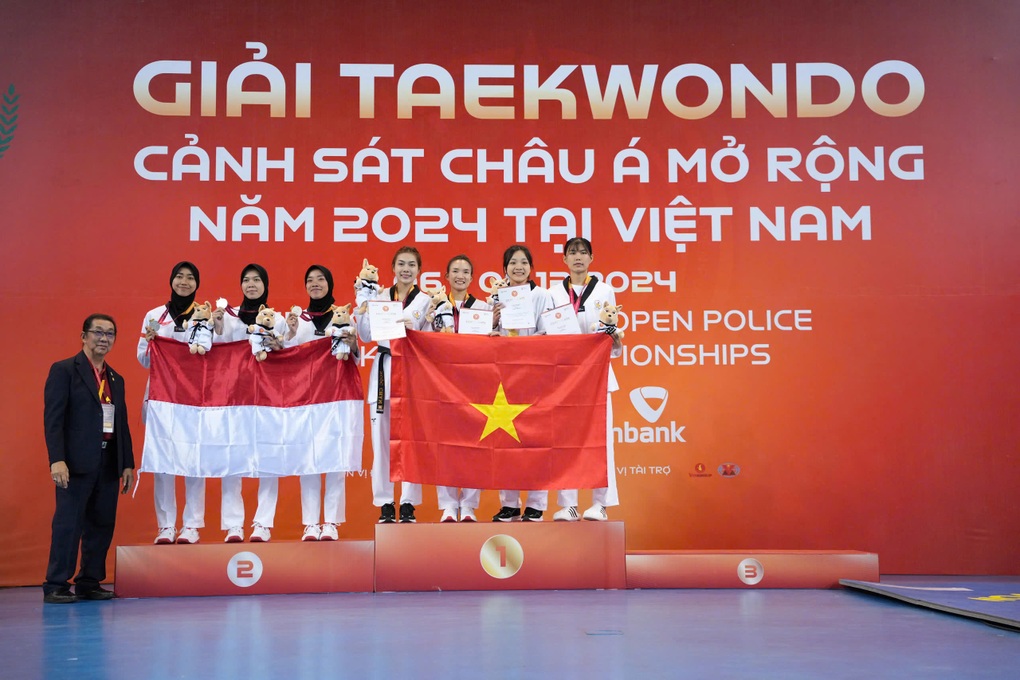 Ấn tượng giải Taekwondo Cảnh sát châu Á mở rộng năm 2024 - 5