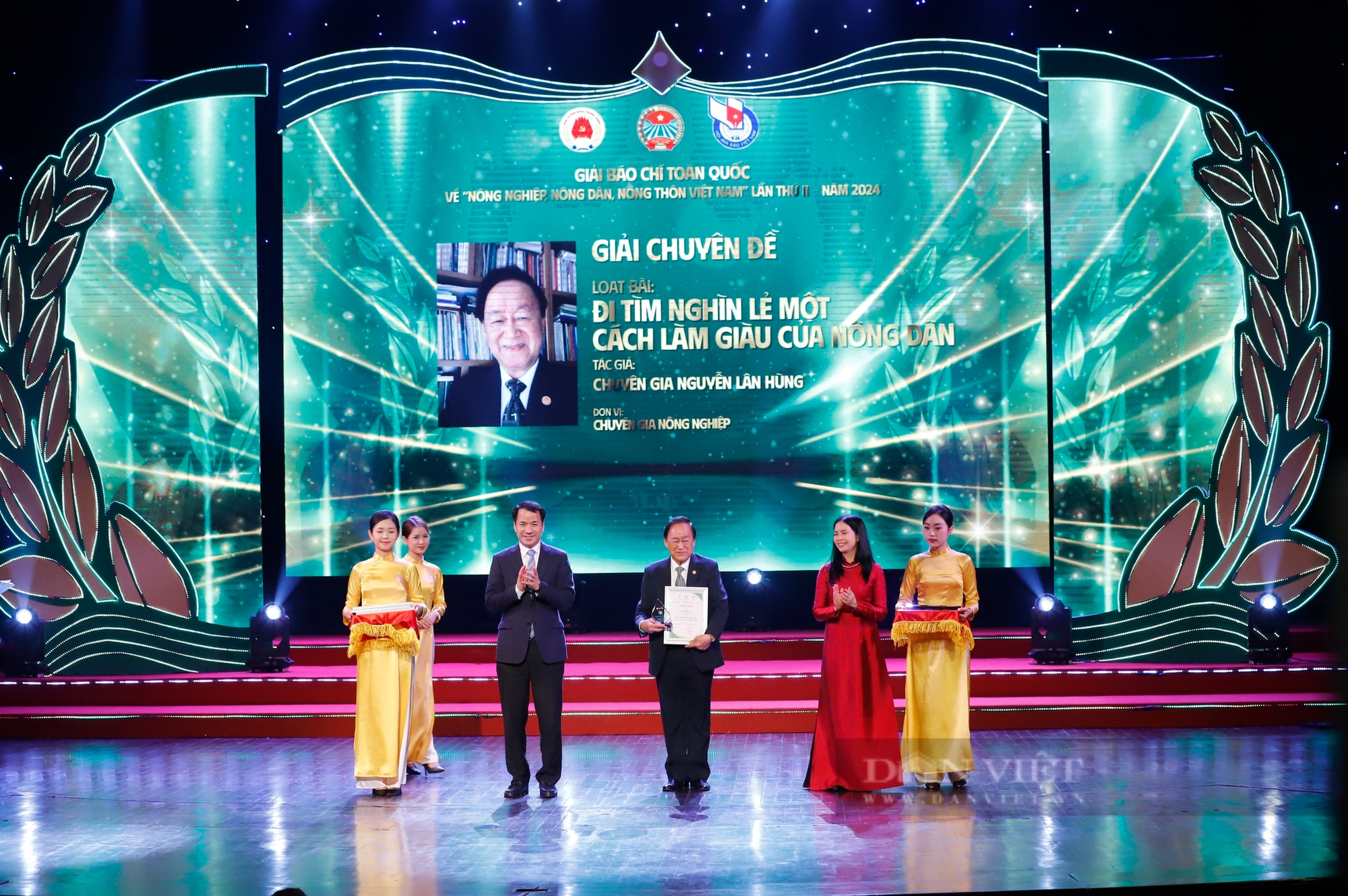 Chuyên gia nông nghiệp Nguyễn Lân Hùng: 