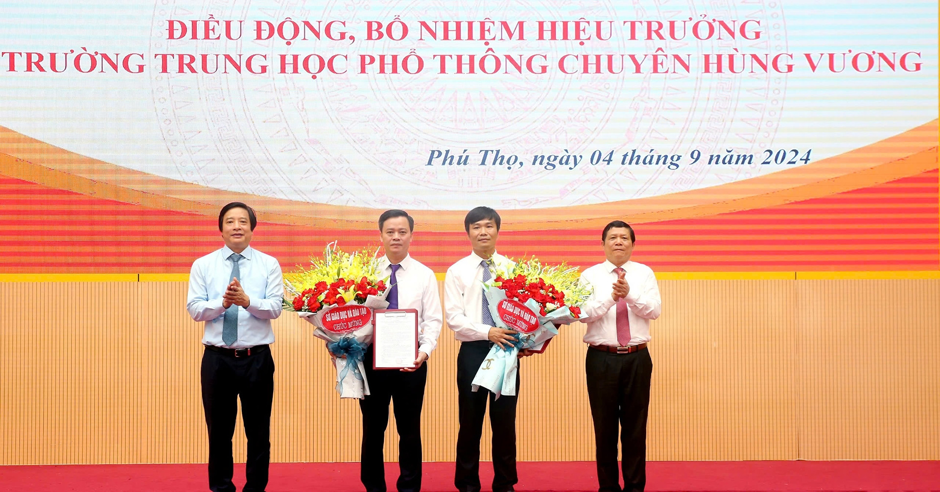 Trưởng phòng GD-ĐT giữ chức hiệu trưởng THPT Chuyên Hùng Vương