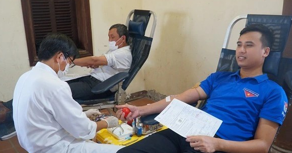 80,000 units of blood needed for treatment during Tet