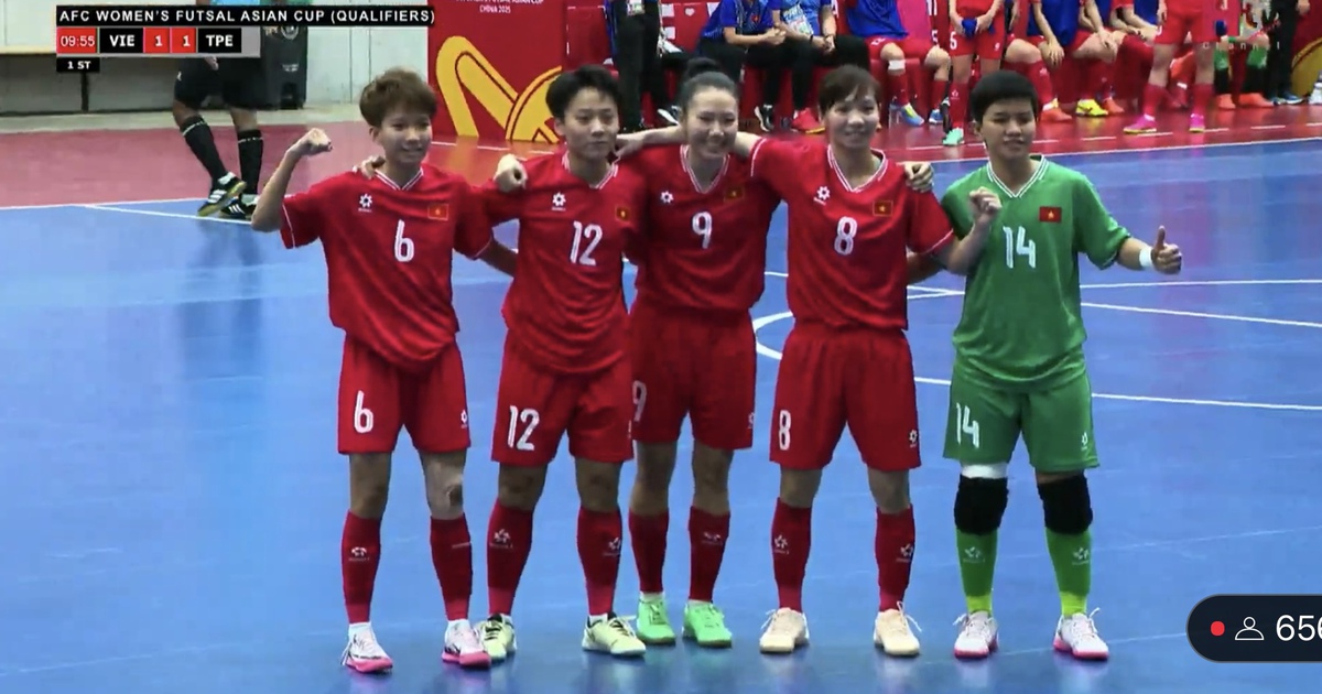 Vietnam women's futsal team draws to advance to Asian finals with group win