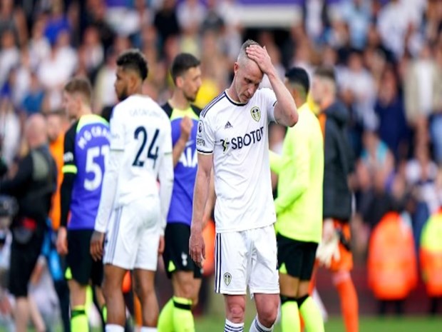 Leeds United verabschiedet sich aus der Premier League. (Quelle: Getty Images)