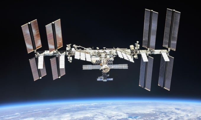 La dernière fuite n'a pas affecté les astronautes ni l'équipement de l'ISS. Photo : NASA