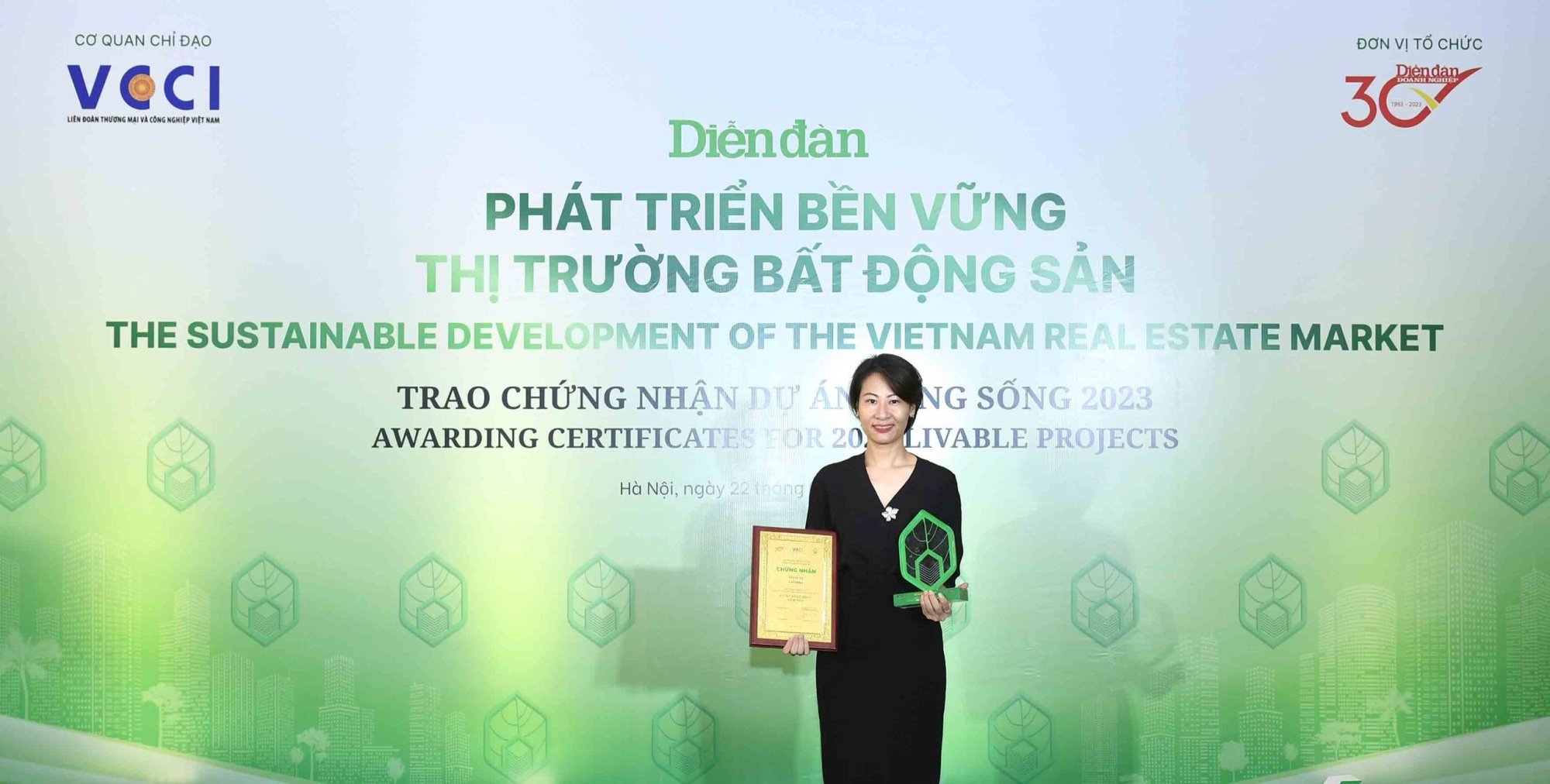 Casamia urban area of ​​Dat Phuong group won the prize of living project 2023 picture 1