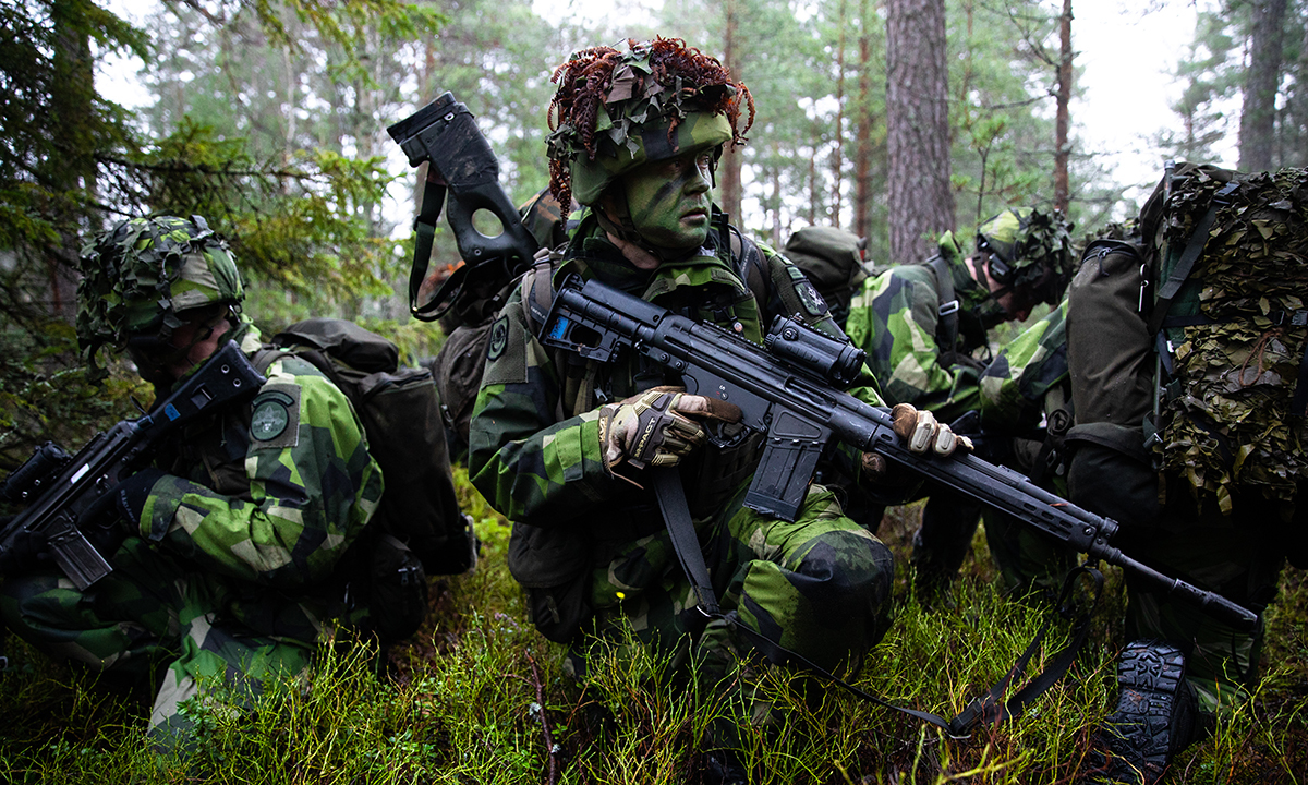Suecia celebra el mayor ejercicio militar en 25 años