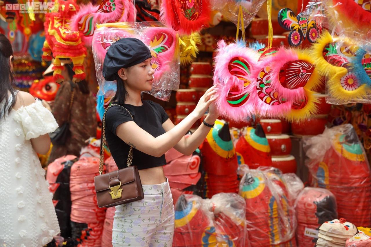 វិថី​ហង្ស​ម៉ា​ភ្លឺ​ថ្លា​មុន​បុណ្យ​ពាក់​កណ្តាល​សរទរដូវ ពោពេញ​ទៅ​ដោយ​យុវជន​ចូល​ទស្សនា - 12