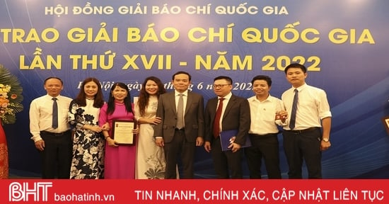 Hà Tĩnh giành 1 giải C và 1 giải khuyến khích Giải Báo chí quốc gia