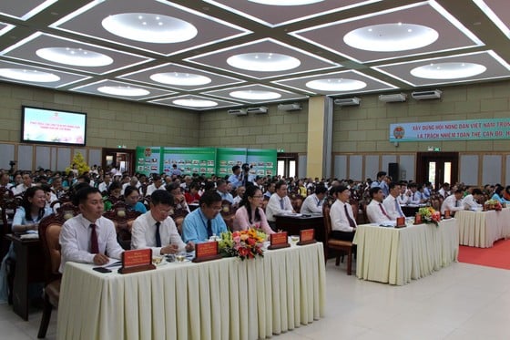 More than 1,000 farmers in Binh Chanh district donate land to build roads photo 5