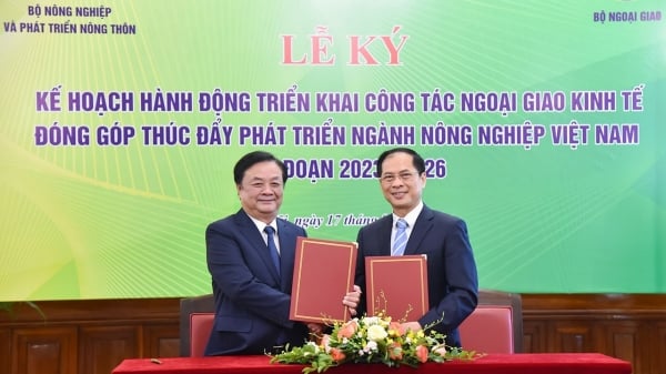 Bộ Ngoại giao-Bộ NN&PTNT ký kế hoạch hành động về ngoại giao kinh tế thúc đẩy phát triển ngành Nông nghiệp