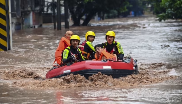 Ít nhất 15 người thiệt mạng vì mưa lớn và lũ lụt ở Trung Quốc