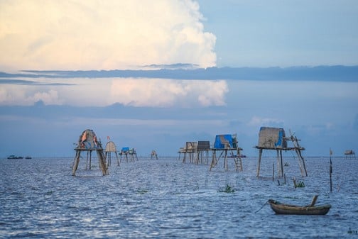 Biển Đồng Châu, Tiền Hải. (Nguồn: Con số sự kiện)