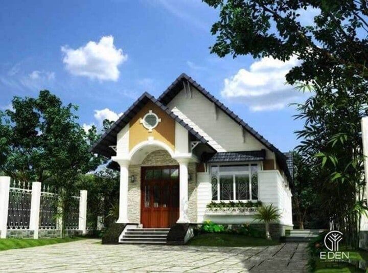 10 modelos de casas de tubo de una planta, sencillas pero modernas, de estilo rural - 7