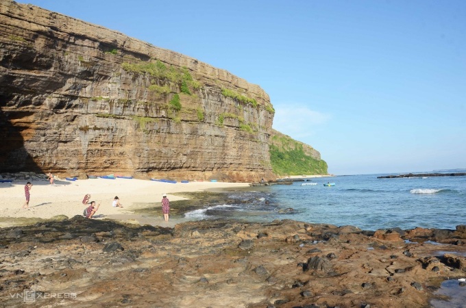 Hang Cau auf der Insel Ly Son. Foto: Van Linh