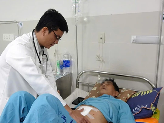 Da Nang: Successful surgery to remove a lipoma weighing more than 5 kg