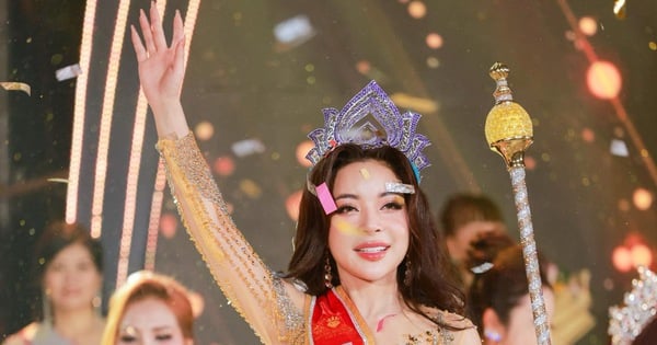 Pham Le Thu Hien won the crown of Miss Vietnamese Entrepreneur 2024